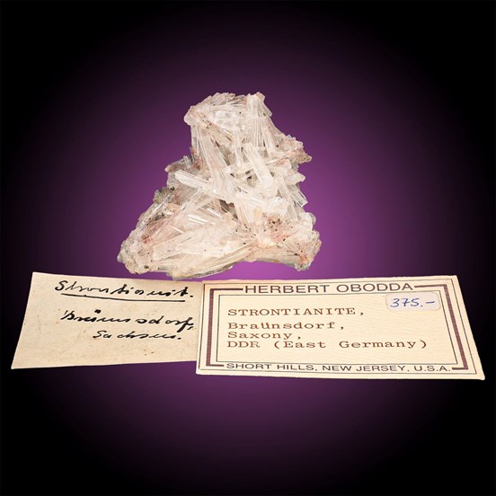 Strontianite-Bräunsdorf | Freiberg | Erzgebirge | Saxony | Germany